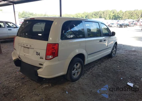 2011 Dodge Grand Caravan C/V из США, поврежденный, VIN 2D4JN1AG2BR600926